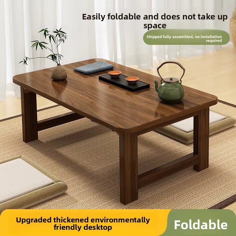 bay window table small table Japanese tatami tea table kang table foldable coffee table kang table floor table  low table