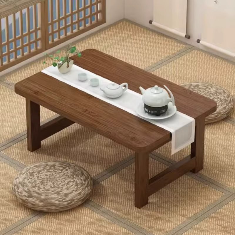 Japanese-style Tatami Table Coffee Table Household Bay Window Balcony Coffee Table Foldable Wooden Table Pratical New Arrival